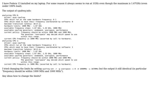 Can not change CPU speed in Linux (2 Solutions!!) смотреть онлайн