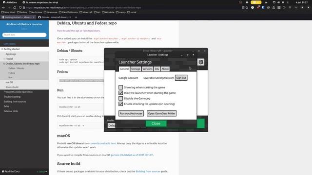 Minecraft Bedrock edition sous linux : ajout du dépot nightly смотреть онлайн