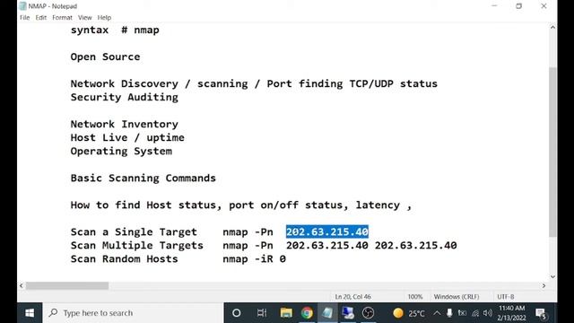 NMAP Network Mapper смотреть онлайн