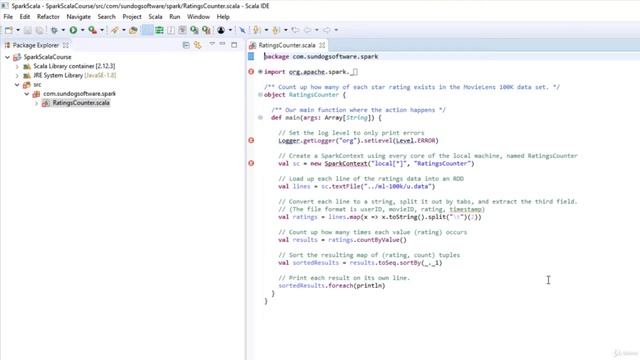[Activity] Create a Histogram of Real Movie Ratings with Spark! - Apache Spark Tutorial смотреть онлайн