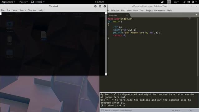 Cấu hình Sublime Text 3 để lập trình C/C++ trên Linux hoặc Windows смотреть онлайн
