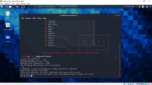 Installasi Fluxion pada Kali Linux|193307017|TI4C|Evi Yunur Aini смотреть онлайн