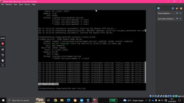 PROJEK PRODUKTIF TKJ. Langkah-langkah Konfigurasi Debian 11 CLI смотреть онлайн