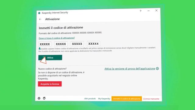 COME SI ATTIVA UNA LICENZA KASPERSKY смотреть онлайн