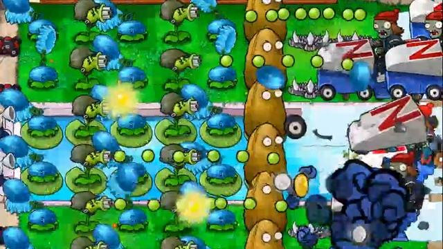 Plants vs. Zombies GOTY Edition Mod | Winter Melon vs 99+ Zomboni - Best Way To Protect смотреть онлайн