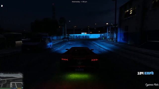GTA 5 Lamborghini Aventador Addon Gameplay.