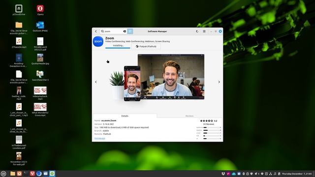 Installing Zoom Linux Mint смотреть онлайн
