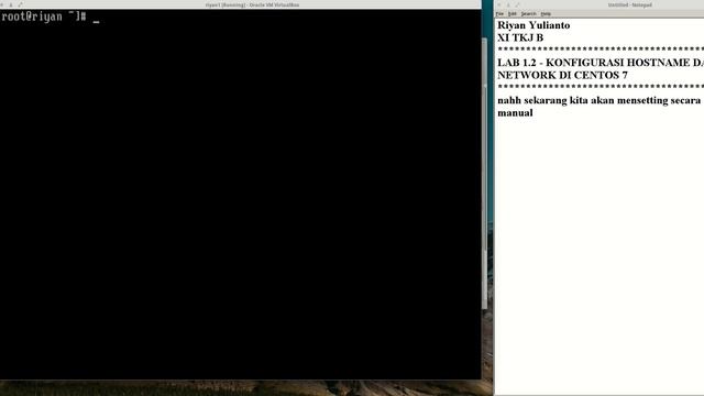 Lab 1.2 - Configuration Hostname And Network In CentOS 7 смотреть онлайн