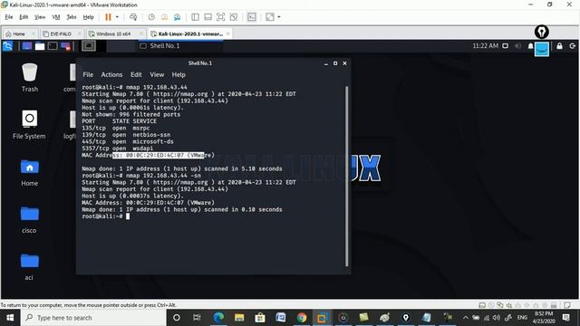 NMAP Basic commands смотреть онлайн