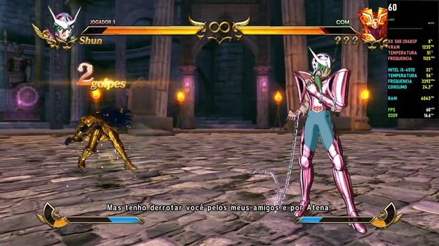 Saint Seiya: Soldiers' Soul | RX 580 2048SP 8GB | i5-4570 | 1080P | 60 FPS смотреть онлайн