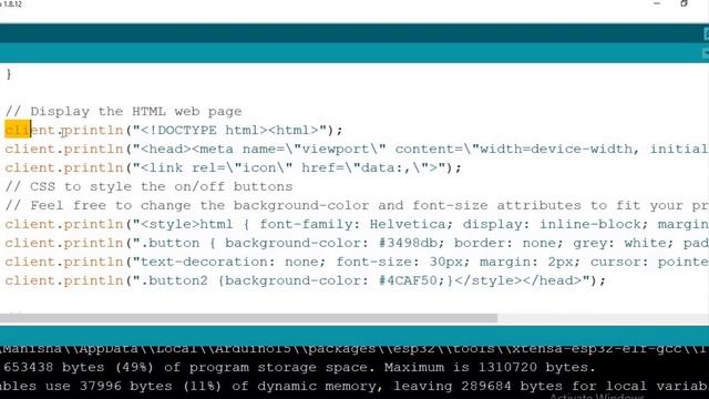 Lec#2: Create a WebServer with ESP32 смотреть онлайн