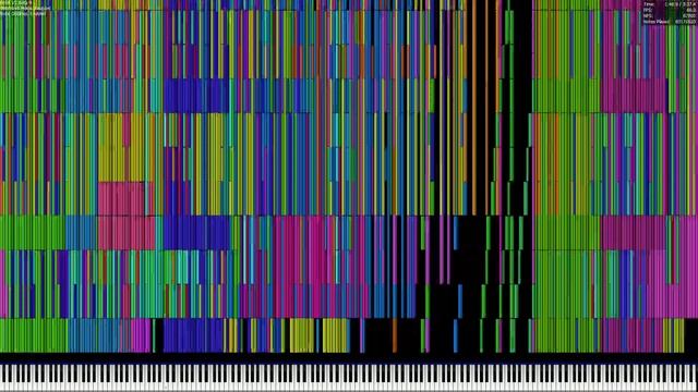 [Black MIDI] BetterPFA attempts to play Bad Apple 256 keys 38.17 Million смотреть онлайн