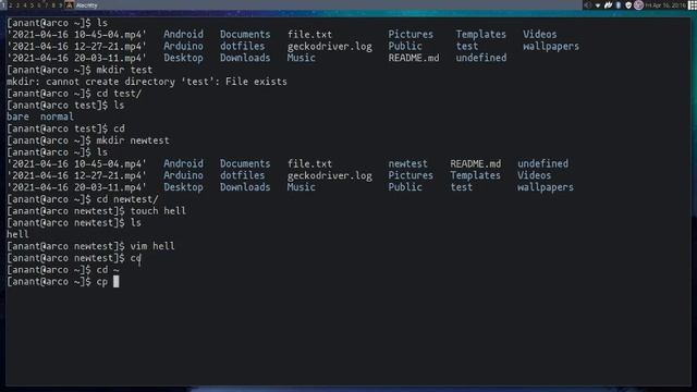 Basic Terminal Commands In Linux
