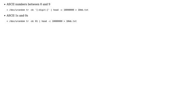 Unix & Linux: Generating file with ASCII numbers using /dev/urandom? (2 Solutions!!) смотреть онлайн