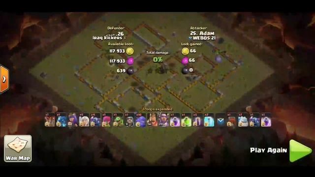 Clash of clans WEBOS 21 vs iraq kickers смотреть онлайн