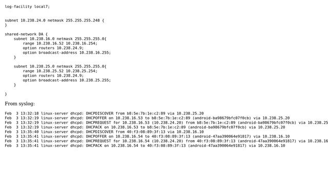DevOps & SysAdmins: Linux dhcpd server with multiple scopes to assign IP based on request source смотреть онлайн