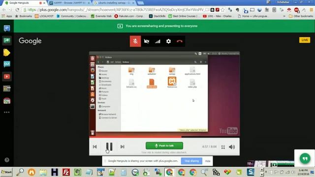 P008: Installing XAMPP on Ubuntu 14.04 смотреть онлайн