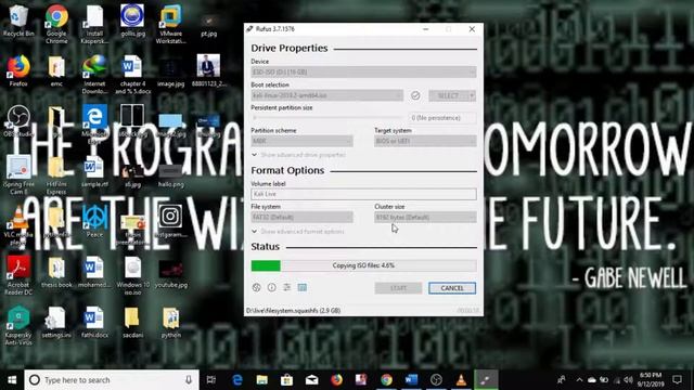 how to make kali live boot using rufus смотреть онлайн