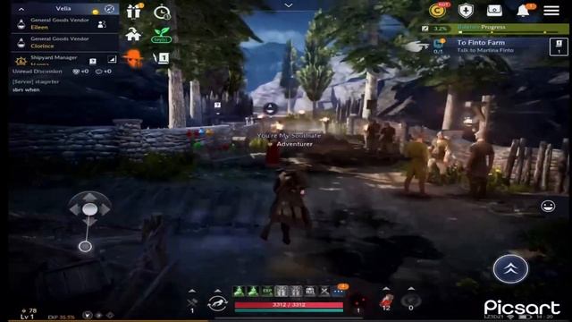 Black desert mobile gameplay part 1 💥( ios , android ) смотреть онлайн
