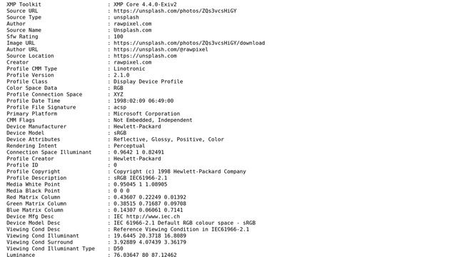 Unix & Linux: Why does mediainfo not give metadata of an image like exiftool does? смотреть онлайн