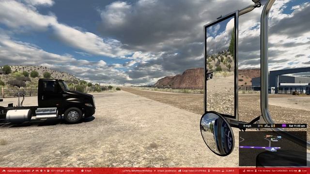 Driving Across America's Unrealistic Clouds in American Truck Simulator смотреть онлайн