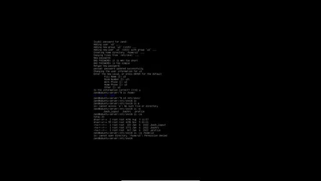 Mastering Ubuntu Server | Inherit resources to new user /etc/skel -9 смотреть онлайн