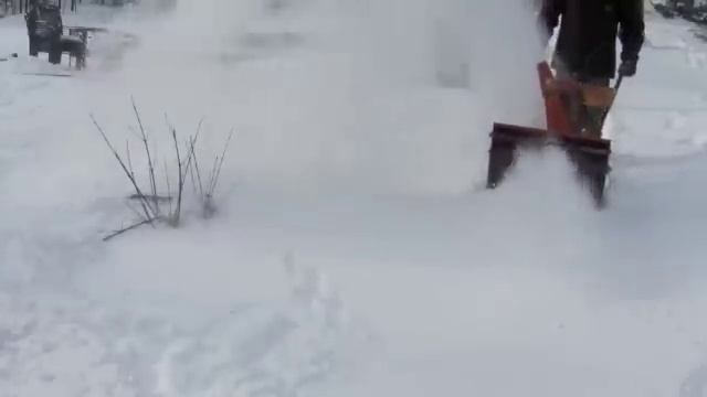 1964 Motomower Snow Shark Snowblower Clearing Paths смотреть онлайн