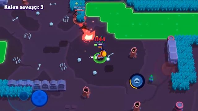 1 MATCH 1 WİN CARL - BRAWL STARS смотреть онлайн