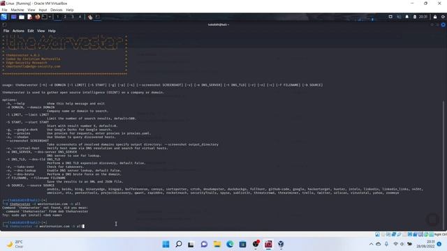 The A - Z Guide Of SUBDOMAIN HUNTING WITH THEHARVESTER смотреть онлайн