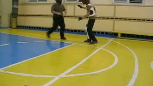 Knifefighting bare-handed VS knife part1