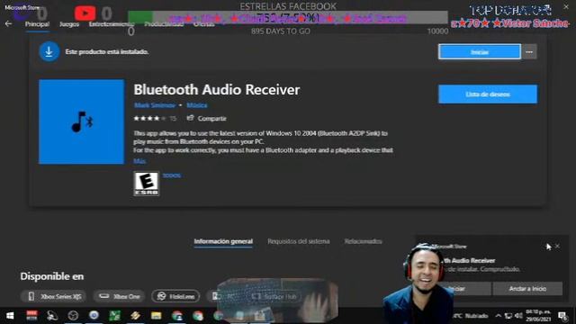 Como enviar audio de ANDROID a WINDOWS 10 por BLUETOOTH смотреть онлайн