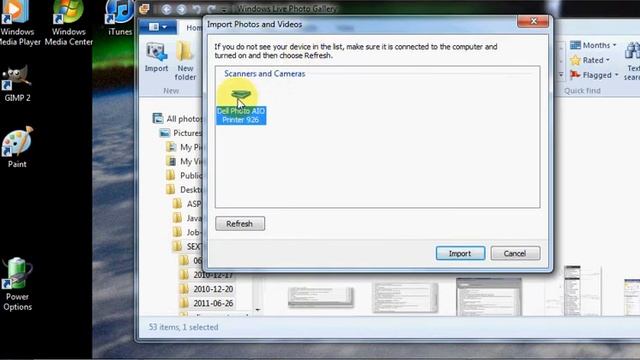 Use Windows Photo Gallery to import scan смотреть онлайн
