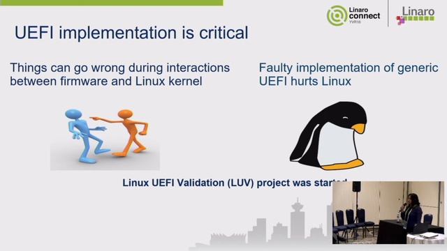 YVR18-403:Improving the interoperability between Linux and UEFI using LUV смотреть онлайн