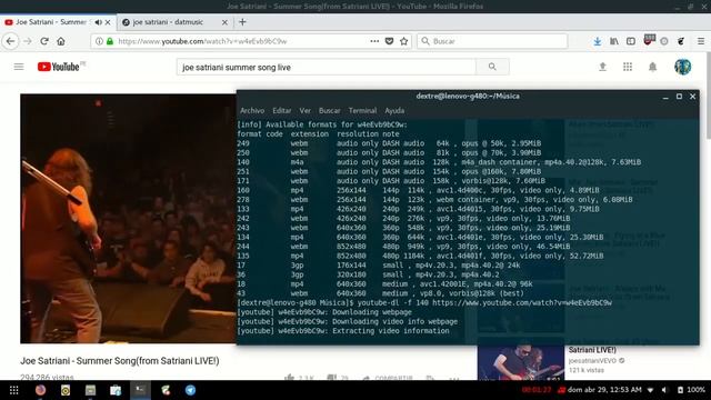 comando youtube dl en fedora 27 смотреть онлайн