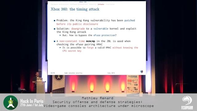 HIP16-TALK Security offense and defense strategies.mp4 смотреть онлайн