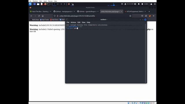 Hack The Box - Starting Point Tier 1 : Responder смотреть онлайн