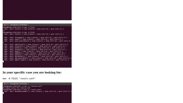 Ubuntu: Search through a certain manpage-section in all man pages (3 Solutions!!) смотреть онлайн