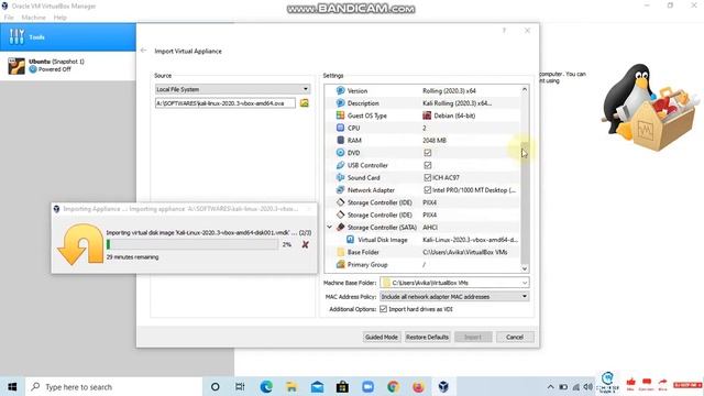 Download Kali Linux in Virtual Box.. смотреть онлайн