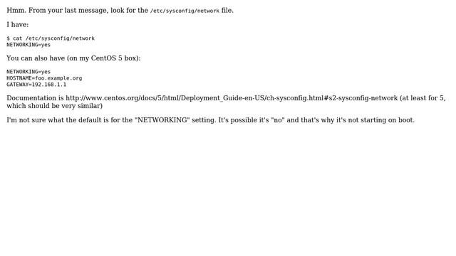 DevOps & SysAdmins: CentOS: eth0 not starting on boot (6 Solutions!!) смотреть онлайн