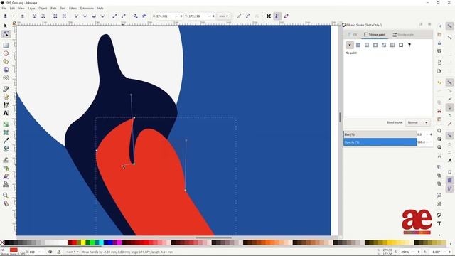 Goos Poster Background - Inkscape Vector Digital Illustration| Timelapse by Compaex смотреть онлайн