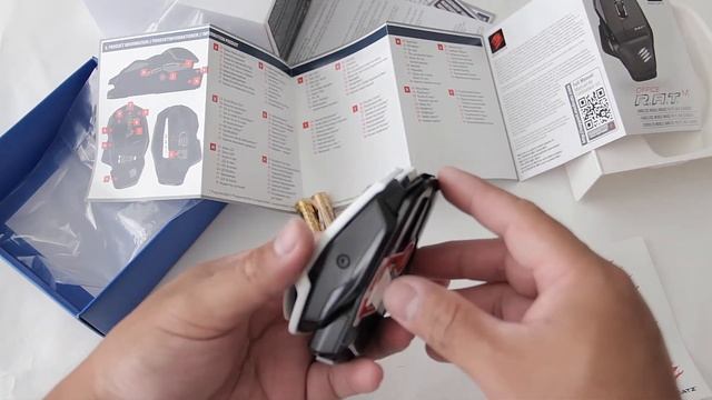 BRAND NEW UNBOXING Mad Catz R.A.T. M Office Bluetooth White Mouse смотреть онлайн