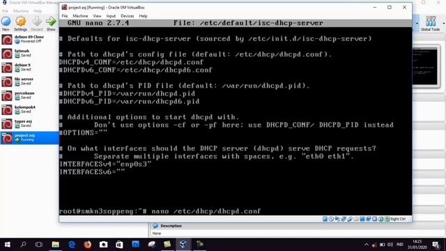 Mengkonfigurasi DHCP Server pada Debian 9 смотреть онлайн