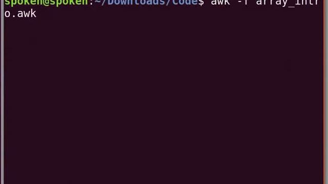 Basics of Single Dimensional Array in awk - Assamese смотреть онлайн