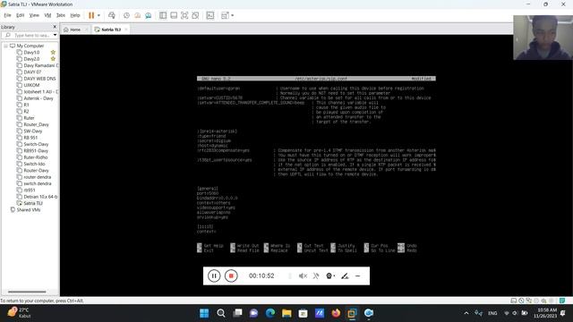 REMEDIAL TLJ | Konfigurasi Call, Transfer Call, Video Call, VoiceMail | VMware - Debian 10 смотреть онлайн