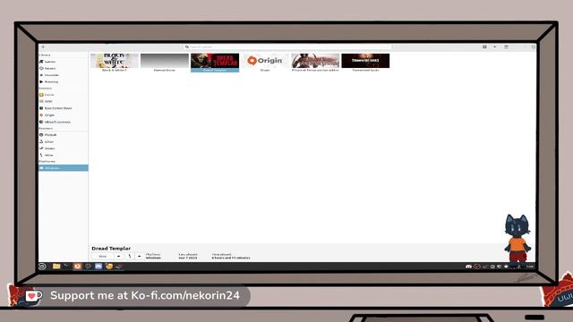 Dread templar part 3, a cat program playing indies games on linux :3(ENG/SPA смотреть онлайн