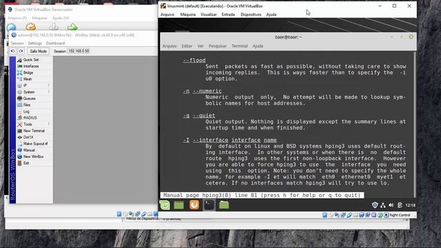 hping3 no linux Mint смотреть онлайн