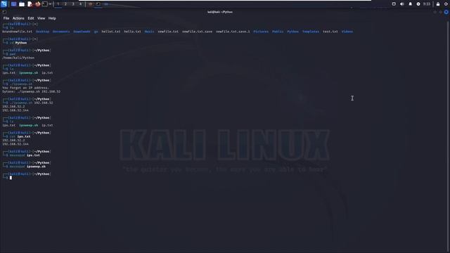 BASH Scripting in Kali Linux смотреть онлайн