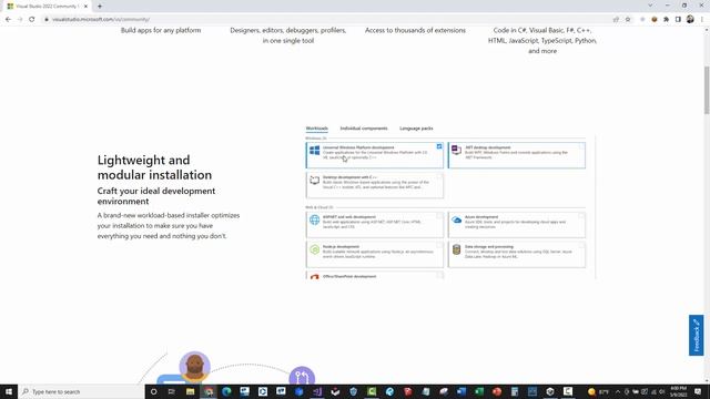 C# Training - 01 - Download Visual Studio Community Edition смотреть онлайн