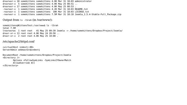 Ubuntu: Apache gives 403 Forbidden смотреть онлайн