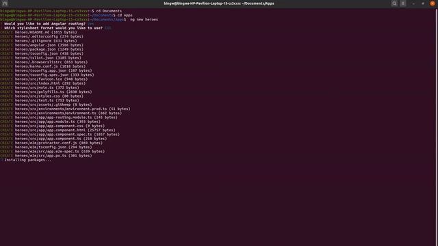 Creating a New Angular Project on Linux смотреть онлайн